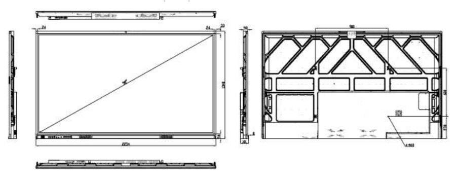 NatVin KL-E098SA Dimensions