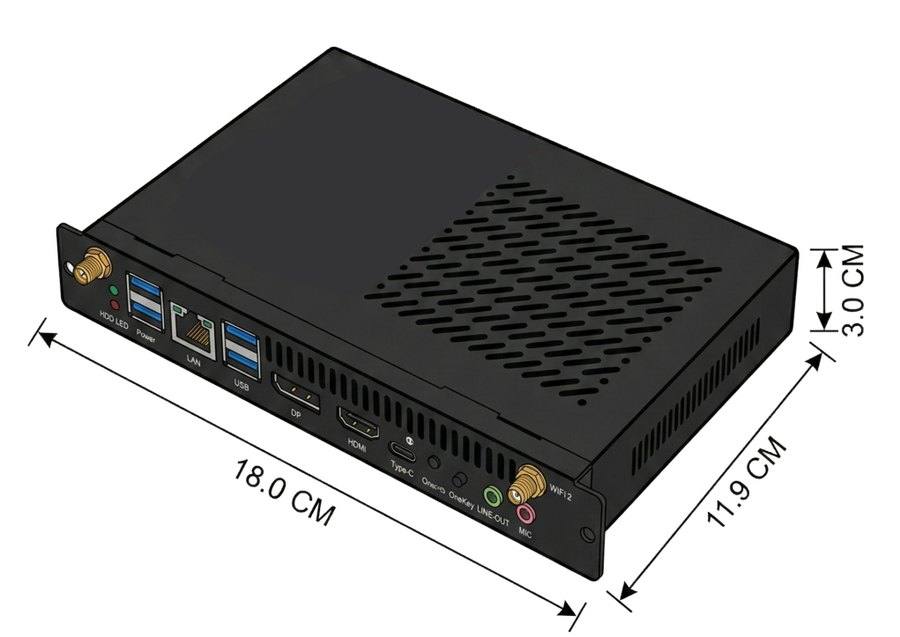 NatVin OPS-H512 — 12th Gen Intel® Core™ i5 / i7 OPS PC Module